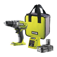 Дрель-шуруповерт аккумуляторная Ryobi One+ R18DD3-115S 18 В 1,5 Ач Li-Ion 1 АКБ и ЗУ (19512024) - фото 4