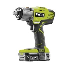 Гайковерт ударный аккумуляторный Ryobi One+ R18IW3-120S 18 В 2 Ач Li-Ion 1 АКБ и ЗУ (15706642) - фото 2