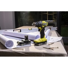 Дрель-шуруповерт аккумуляторная бесщеточная Ryobi One+ RDD18C-220S 18 В 2 Ач Li-Ion 2 АКБ и ЗУ (18123949) - фото 3