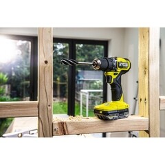 Дрель-шуруповерт аккумуляторная бесщеточная Ryobi One+ RDD18C-220S 18 В 2 Ач Li-Ion 2 АКБ и ЗУ (18123949) - фото 2