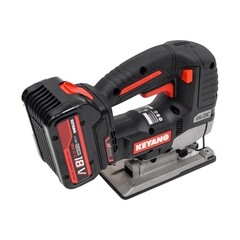 Лобзик аккумуляторный Keyang JS20BLH-135 18 В Li-Ion 2 АКБ и ЗУ (30684266) - фото 7