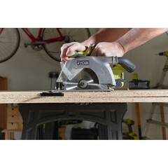 Пила дисковая аккумуляторная Ryobi One+ R18CS 18 В d165 мм без АКБ и ЗУ (15505193) - фото 4