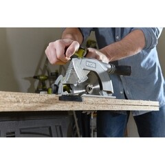 Пила дисковая аккумуляторная Ryobi One+ R18CS 18 В d165 мм без АКБ и ЗУ (15505193) - фото 5