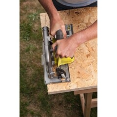 Пила дисковая аккумуляторная Ryobi One+ R18CS7 18 В d184 мм без АКБ и ЗУ (15642343) - фото 2