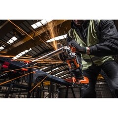 Шлифмашина угловая аккумуляторная AEG BEWS18-125BLLI 18 В 5Ач Li-Ion d125 мм 2 АКБ и ЗУ (15863332) - фото 2