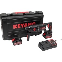 Перфоратор аккумуляторный Keyang HD20BLH-26V 18 В 2,5 Дж 5 Ач Li-Ion SDS-plus 2 АКБ и ЗУ (30684260) - фото 3