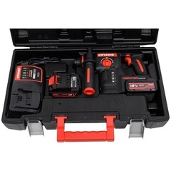 Перфоратор аккумуляторный Keyang HD20BLH-24T 18 В 2,1 Дж 5 Ач Li-Ion SDS-plus 2 АКБ и ЗУ (30684272) - фото 4