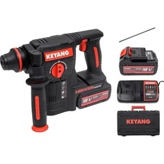 Перфоратор аккумуляторный Keyang HD20BLH-24T 18 В 2,1 Дж 5 Ач Li-Ion SDS-plus 2 АКБ и ЗУ (30684272) - фото 2