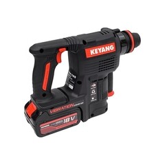 Перфоратор аккумуляторный Keyang HD20BLH-24T 18 В 2,1 Дж 5 Ач Li-Ion SDS-plus 2 АКБ и ЗУ (30684272) - фото 3