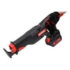 Пила сабельная аккумуляторная Keyang RS20BLH-30V 18 В 5 Ач Li-Ion 2 АКБ и ЗУ (30684248) - фото 4