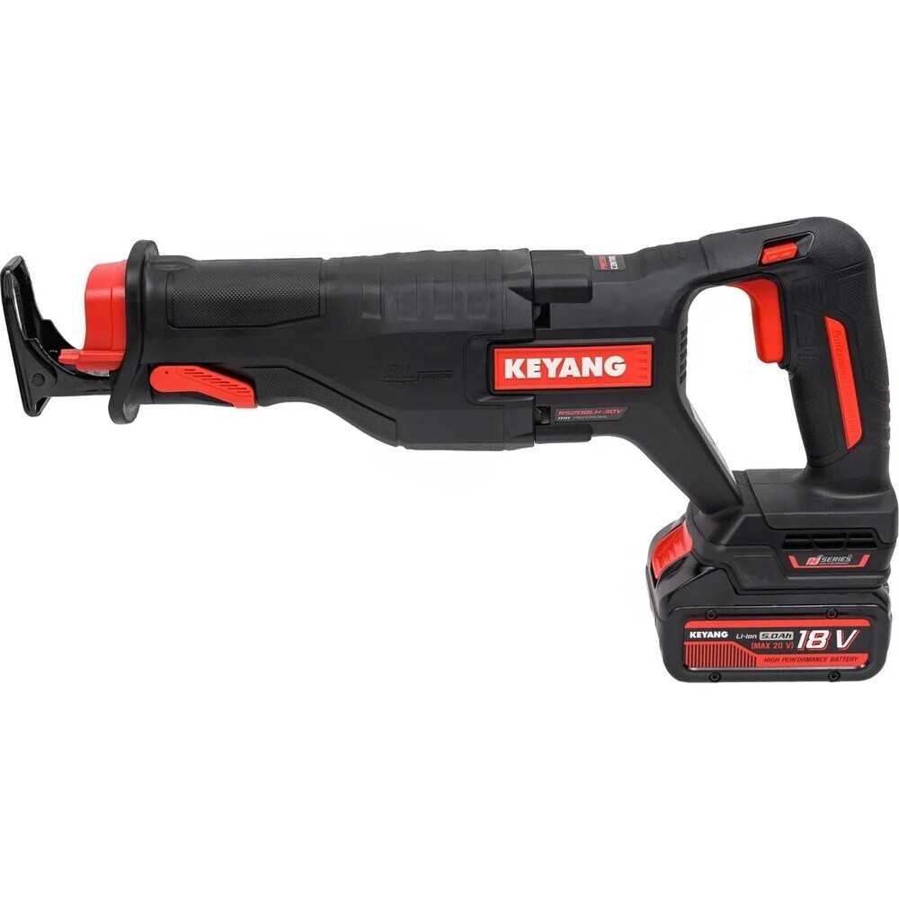 

Пила сабельная аккумуляторная Keyang RS20BLH-30V 18 В 5 Ач Li-Ion 2 АКБ и ЗУ (30684248)
