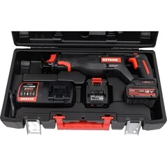 Пила сабельная аккумуляторная Keyang RS20BLH-30V 18 В 5 Ач Li-Ion 2 АКБ и ЗУ (30684248) - фото 2