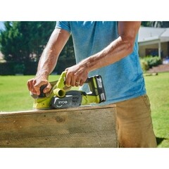 Рубанок аккумуляторный Ryobi One+ R18PL-0 82 мм без АКБ и ЗУ (15642368) - фото 4