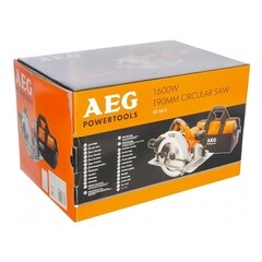 Пила дисковая электрическая AEG KS 66-2 1600 Вт 190 мм (15500569) - фото 3