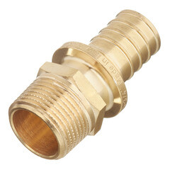 Соединитель прямой Stout 25 мм х 3/4 НР(ш) латунный (SFA-0001-002534) - фото 3