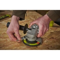 Шлифмашина угловая аккумуляторная Ryobi RAG18X-0 18 В d125 мм без АКБ и ЗУ (21729712) - фото 2