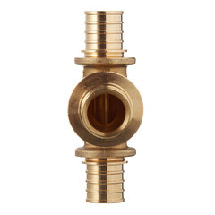 Тройник Stout 20 х 25 х 20 мм латунный (SFA-0014-202520) - фото 3