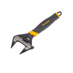 Ключ разводной с ультратонкими губками Rage by Vira 200 мм с двухкомпонентной рукояткой - фото 6