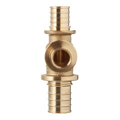 Тройник Stout 25 х 20 х 20 мм латунный (SFA-0014-252020) - фото 4