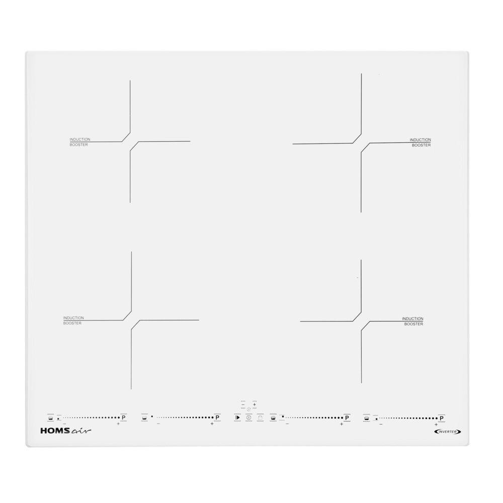 

Варочная панель индукционная HomSair HIC64SWH Inverter 4 конфорки белая