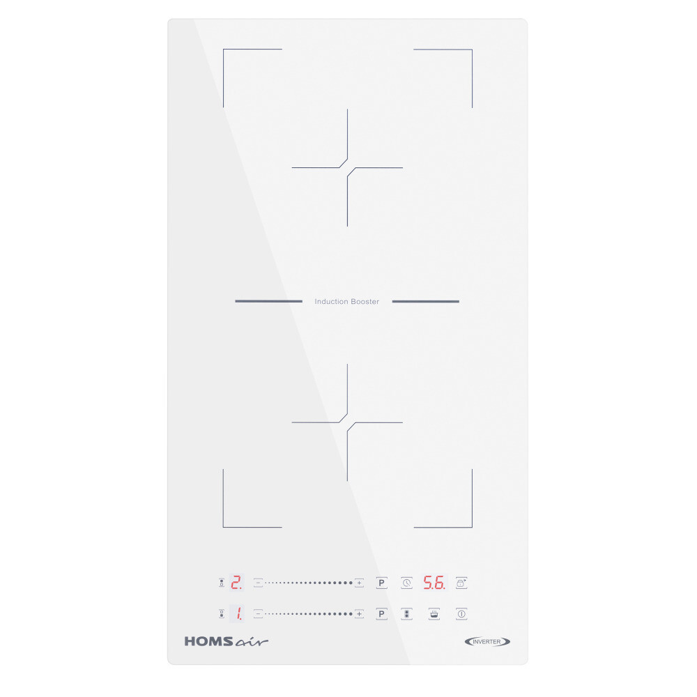 Изображение товара Варочная панель HomSair HIC32SWH Индукционная две конфорки Белый