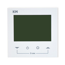 Терморегулятор электронный для теплого пола КМ TRE-01W белый