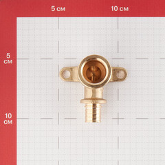 Водорозетка Stout 16 мм х 1/2 ВР(г) удлиненная латунная (SFA-0032-001612) - фото 3