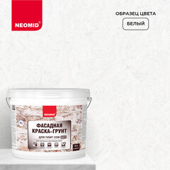 Краска фасадная Neomid для плит OSB акриловая 14 кг - фото 2