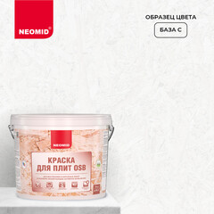 Краска фасадная Neomid для плит OSB для внутренних и наружных работ акриловая 14 кг - фото 2