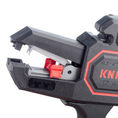 Стриппер сечение 0,2-6 кв.мм Knipex для удаления изоляции (KN-1262180SB) - фото 3
