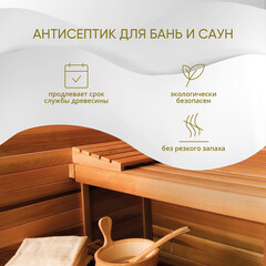 Антисептик MasterGood для бань и саун бесцветный 3 л - фото 4
