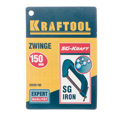 Струбцина столярная Kraftool G-тип 150х65 мм (32229-150) - фото 4