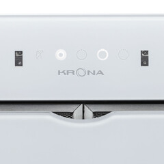 Кухонная вытяжка встраиваемая Krona Aspen 900 White SGC 82 см белая - фото 10