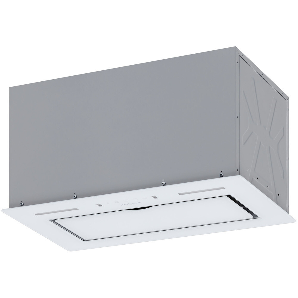 

Кухонная вытяжка встраиваемая Krona Aspen 600 White SGC 52 см белая, Белый