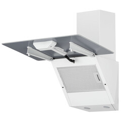 Кухонная вытяжка наклонная Krona Polly 600 White PB V2 59,5 см белая - фото 9