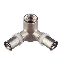 Изображение товара Водорозетка VALTEC (VTm.234.N.160416) проходная 16(пресс) х 1/2 ВР(г)