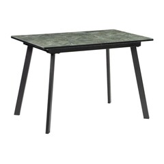 Изображение товара Стол кухонный раздвижной прямоугольный 1,1х0,68 м стеклянный королевский мрамор Агни (453136)