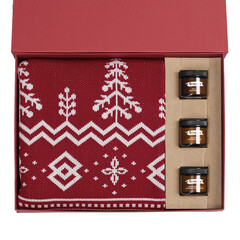 Набор плед и свечи