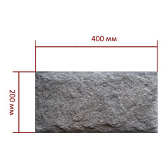 Искусственный камень Atlas Stone Цитадель серо-коричневый (10 шт.=0,8 кв.м) - фото 4