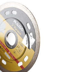 Диск алмазный по керамике Rage Furious 125х22,2х1,1 мм сплошной ультратонкий мокрый рез (605127) - фото 6