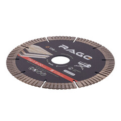 Диск алмазный по керамограниту Rage 116х20х1,8 мм турбосегментный мокрый рез (605116) - фото 7