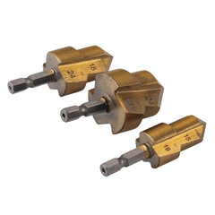 Набор сверл для полипропиленовых труб ступенчатых спиральных Rage 15-19/18-24/24-31 мм (3 шт.) (551405) - фото 9