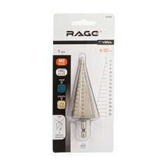 Сверло по металлу ступенчатое спиральное Rage by Vira 4-32 мм (554002) - фото 4