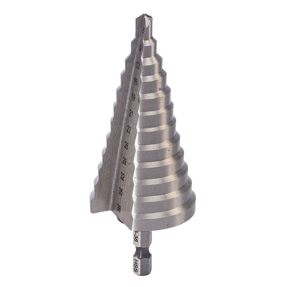 Сверло по металлу ступенчатое спиральное Rage by Vira 6-38 мм (554003)