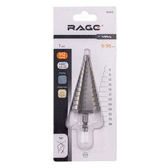 Сверло по металлу ступенчатое спиральное Rage by Vira 6-38 мм (554003) - фото 4