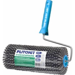 Валик игольчатый 240 мм d105 мм игла 26 мм с ручкой Plitonit - фото 2
