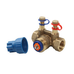 Клапан балансировочный ручной Sanext STP U 1 ВР(г) х 1 ВР(г) 16 бар (6503-1) - фото 3