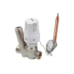 Клапан балансировочный термостатический Sanext TV-L 1/2 ВР(г) х 1/2 ВР(г) 16 бар (6618) - фото 2