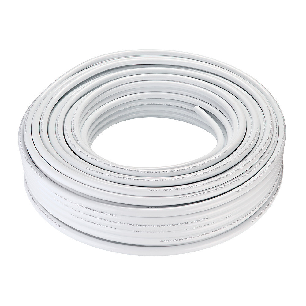 Труба PE-Xa/Al/PE-RT Sanext Стабил 25х3,7 мм из сшитого полиэтилена армированная (50 м) белая (1395)