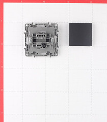 Переключатель Legrand Etika одноклавишный встраиваемый антрацит (672605) - фото 2